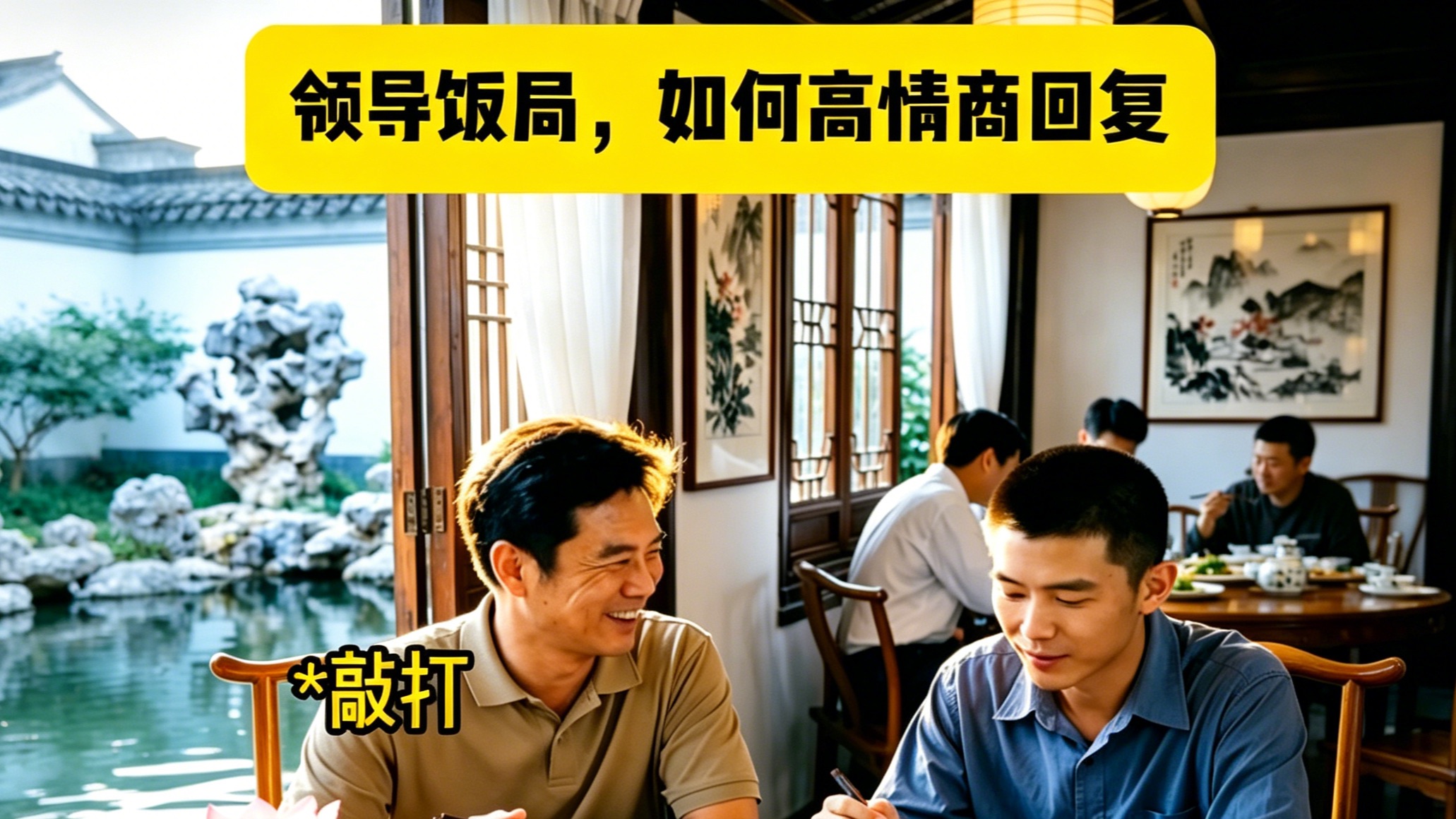 领导饭局｜99%职场人不知道的高情商话术