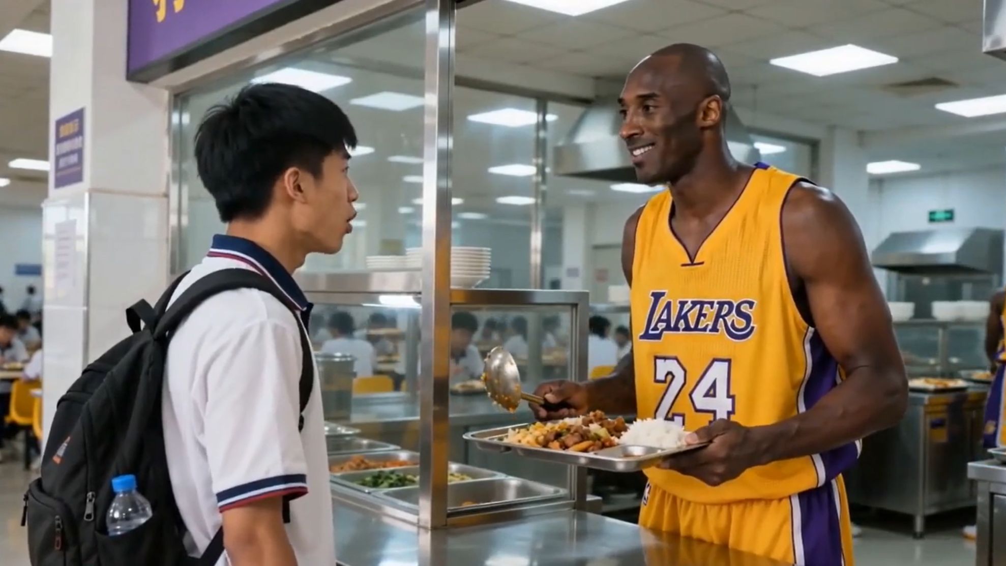 不同三角洲玩家的食堂打饭待遇