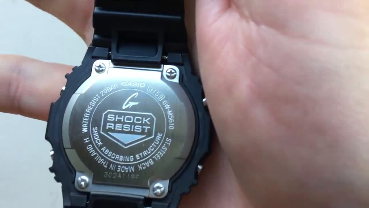 the casio g-shock gwm5610 introducing