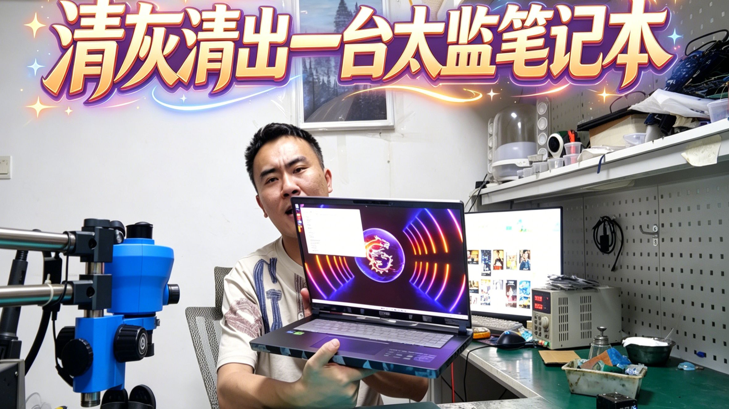 拯救万元太监微星！别自己拆机！拆机手滑大型翻车现场
