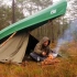 【4K】放松解压：瑞典大叔北欧森林下雨天三天露营：钓鱼与烹饪 | 作者：Swedwoods