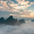 可商用视频素材之山云雾缭绕壮观