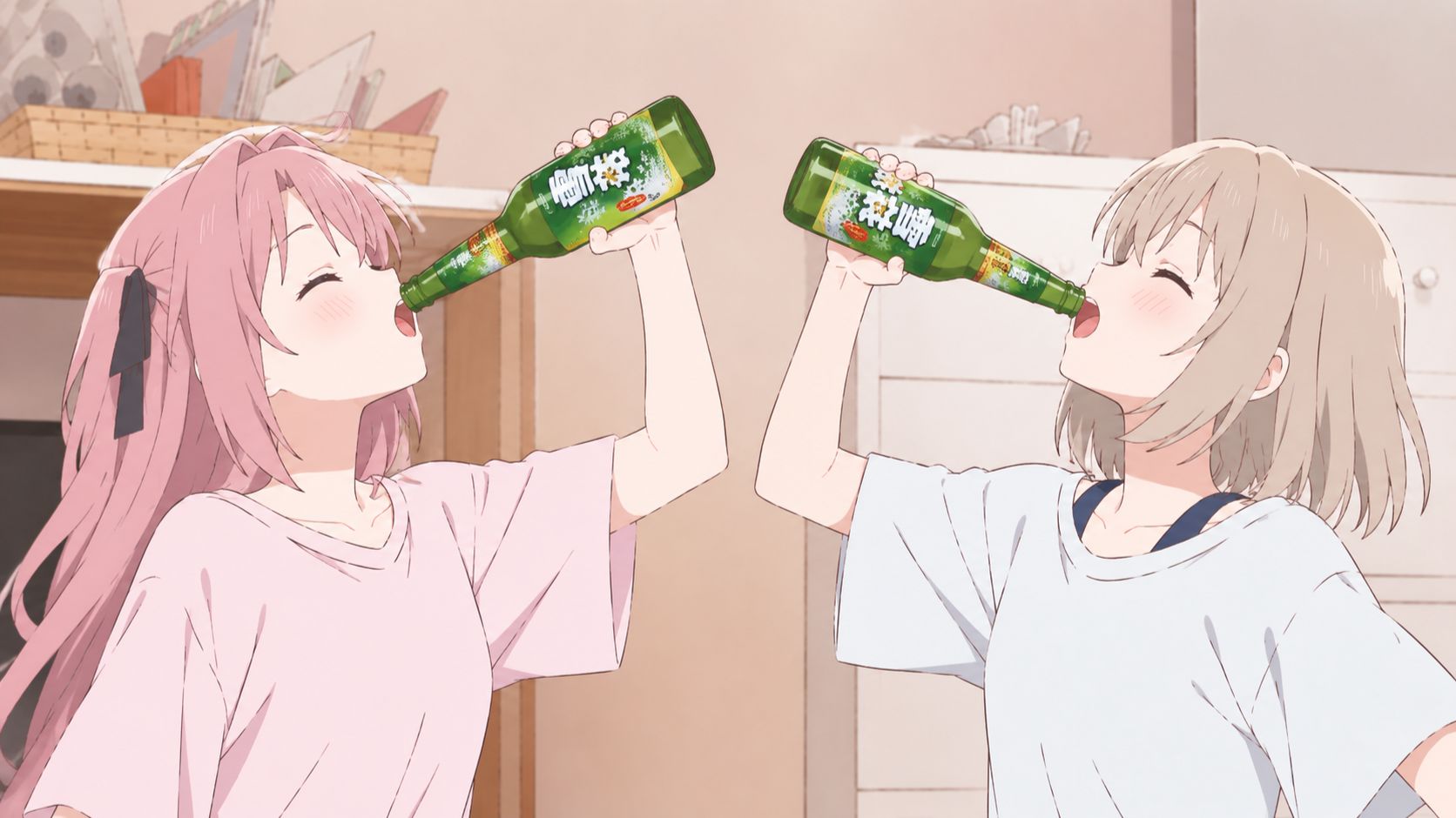 上伊那雪花，酒醉身姿似啤酒花般