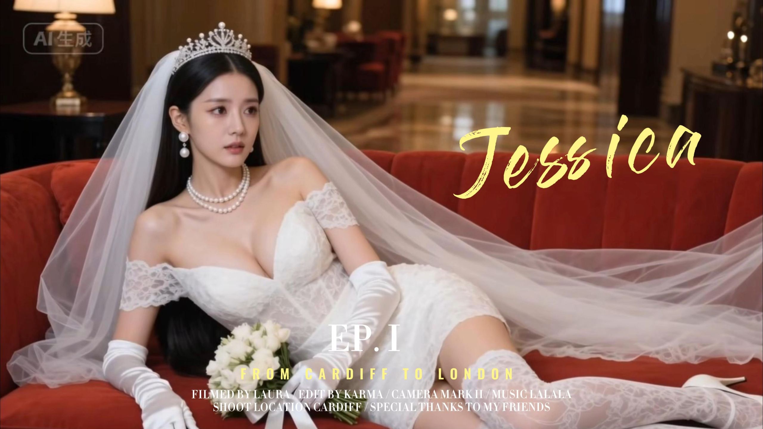 AI sd2.0 婚纱新娘