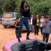 宝马小姐姐，这是回家相亲，相中了嘛