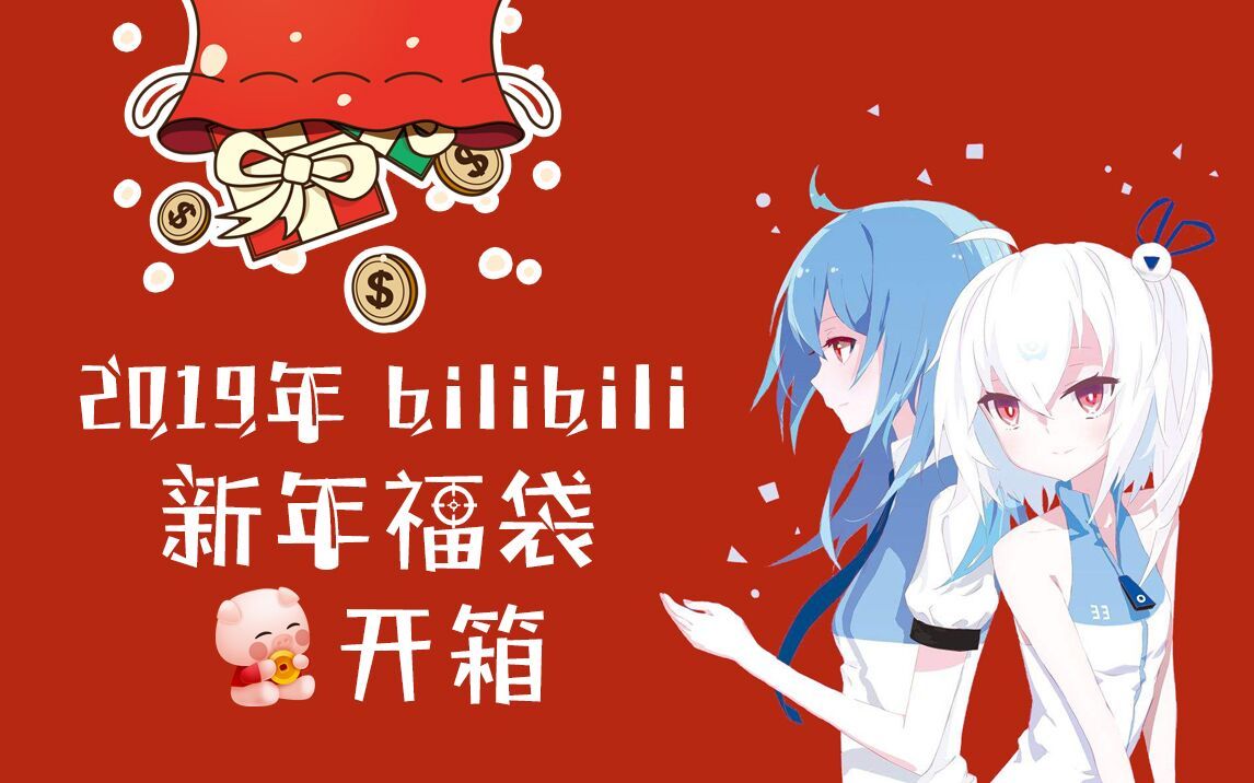 见过猪包小电视吗bilibili新年福袋开箱