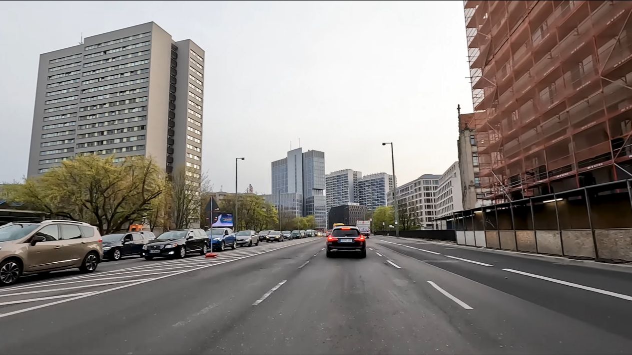 【4K】开车行驶在德国首都柏林（2024.3）