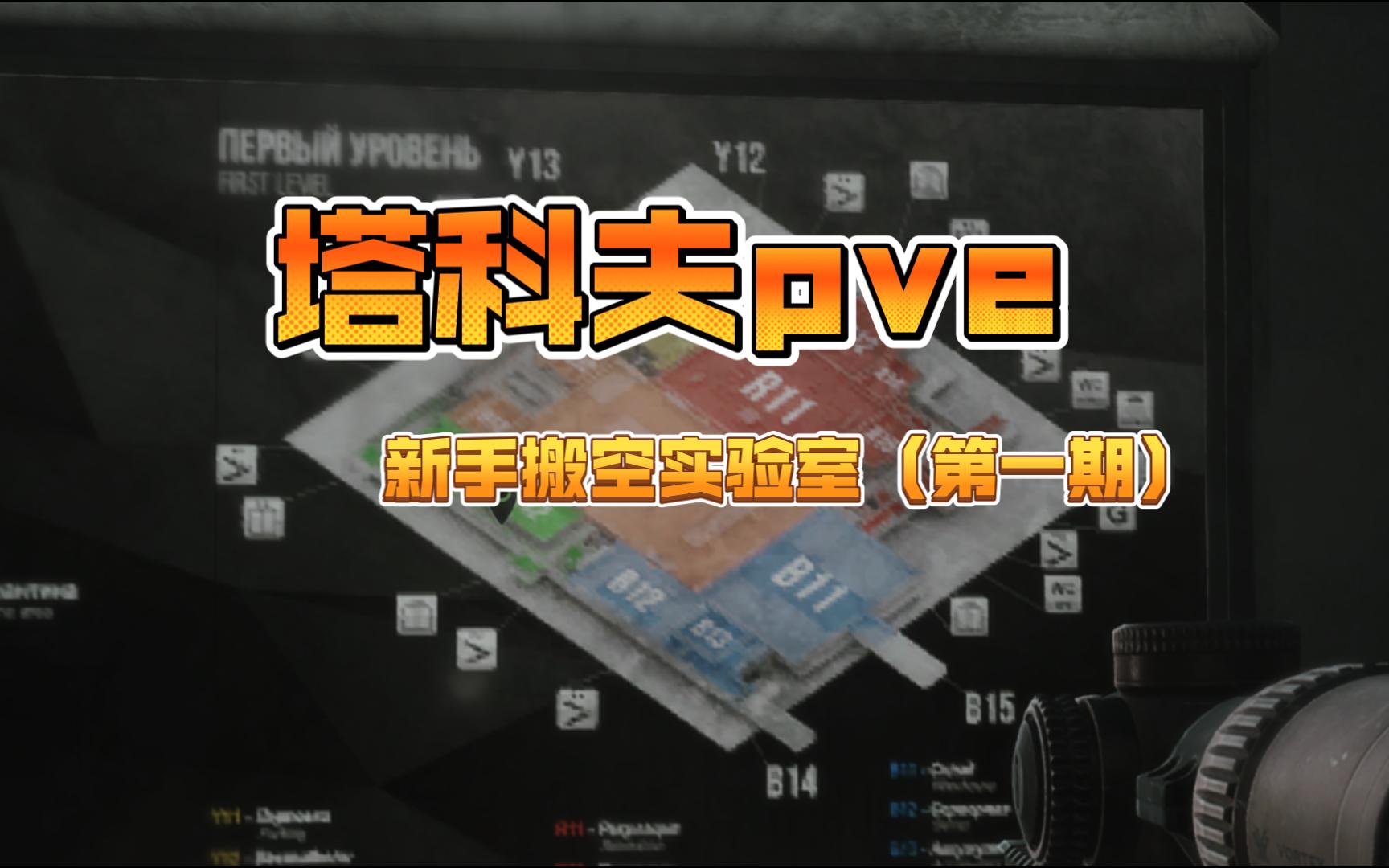 塔科夫pve新手如何搬空实验室新区（第一期）