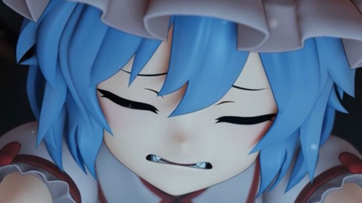 看恐怖片的不同反应