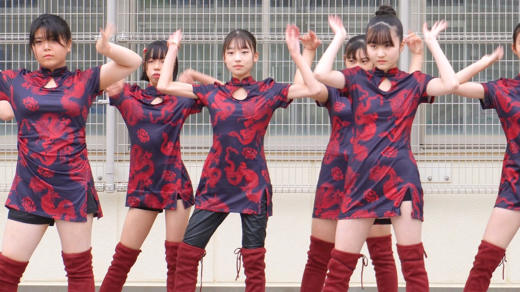 Dance practice for campus interns