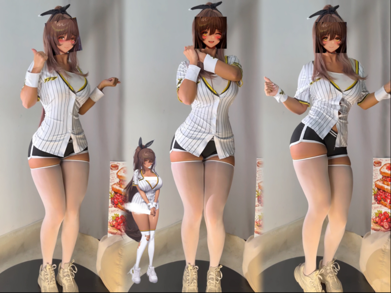 【nikke诺亚尔 | 棒球啦啦队】三振舞最适合不过啦～