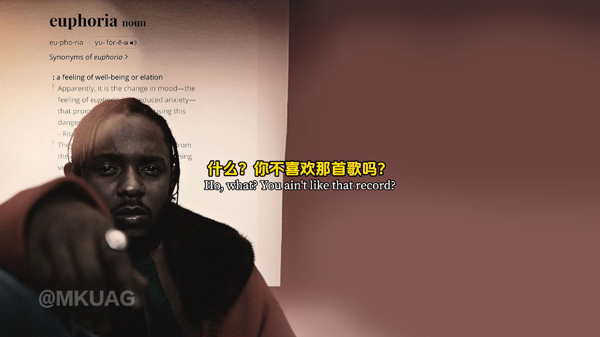 中英双字 | Kendrick Lamar diss Drake 的新歌“euphoria”
