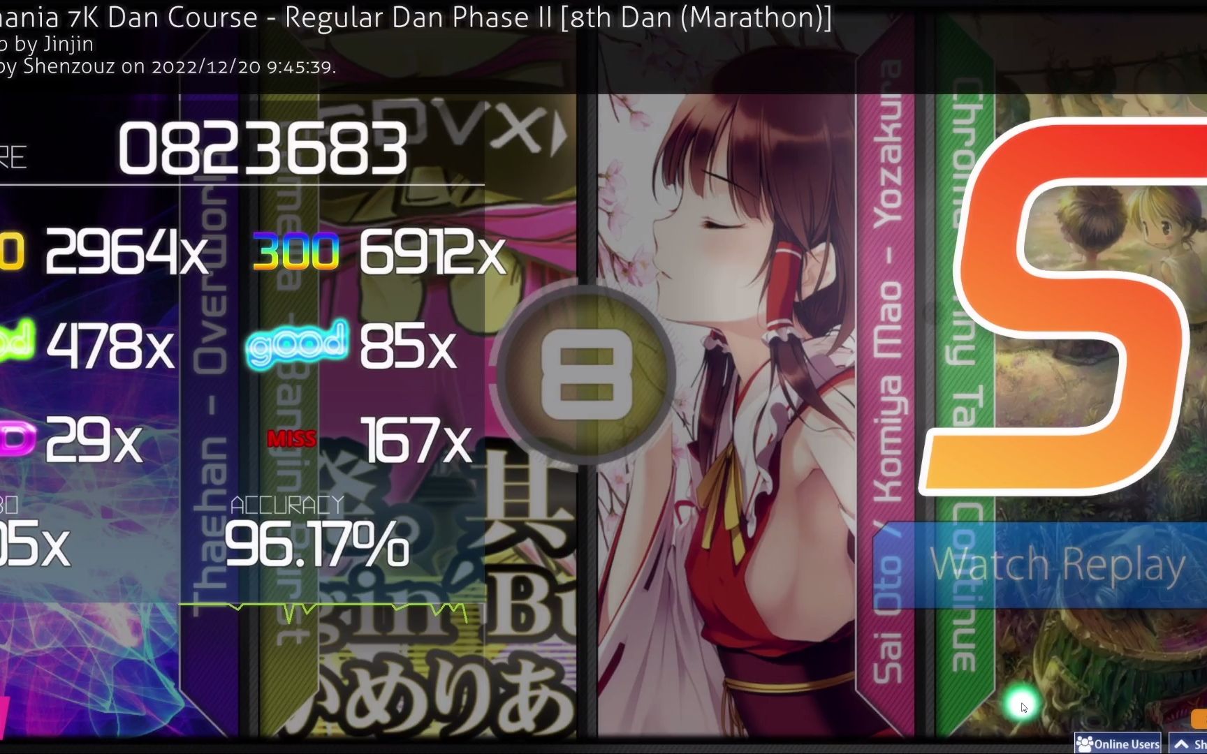 【osu！mania】 4k Alpha Dan Pass！