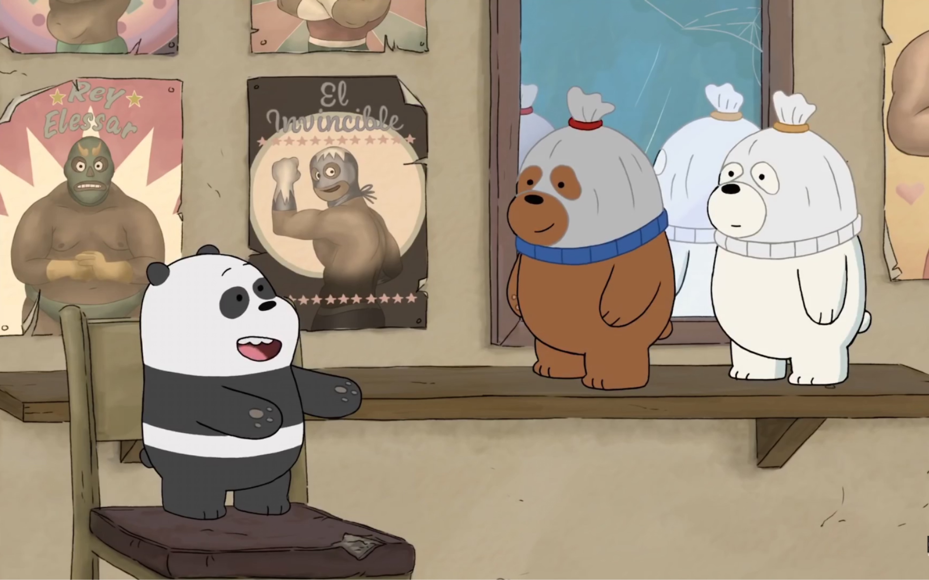 【生肉】we bare bears-baby bears in mexico