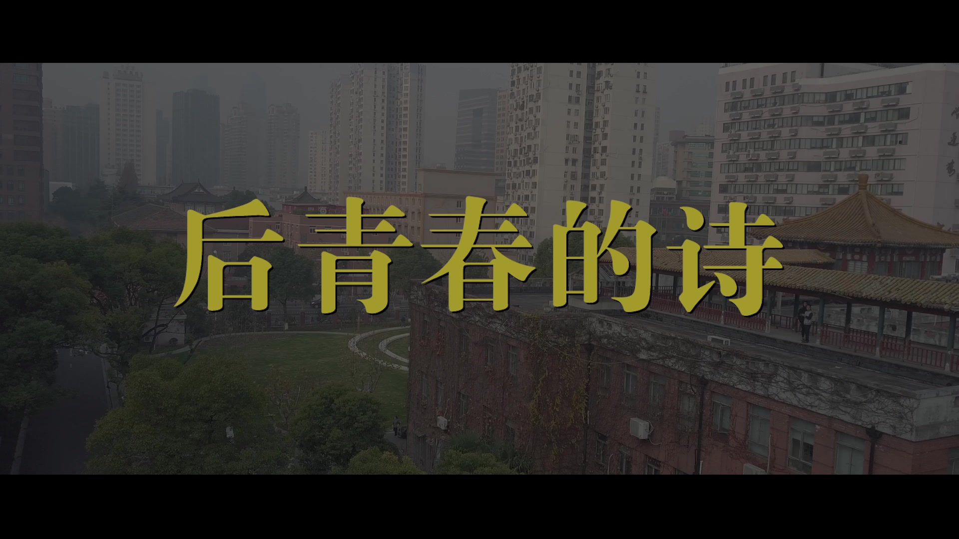 后青春的诗