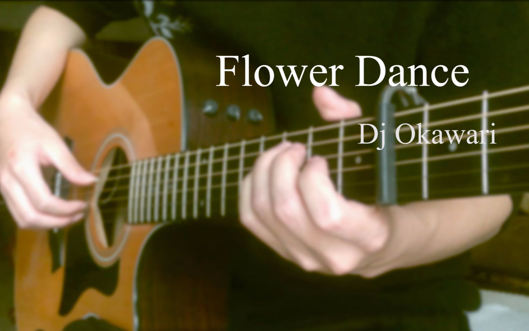 【指弹】美哭~flower dance吉他-花之舞