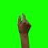 【绿幕素材】14+女人的手势绿幕效果无版权无水印自取［1080p HD］