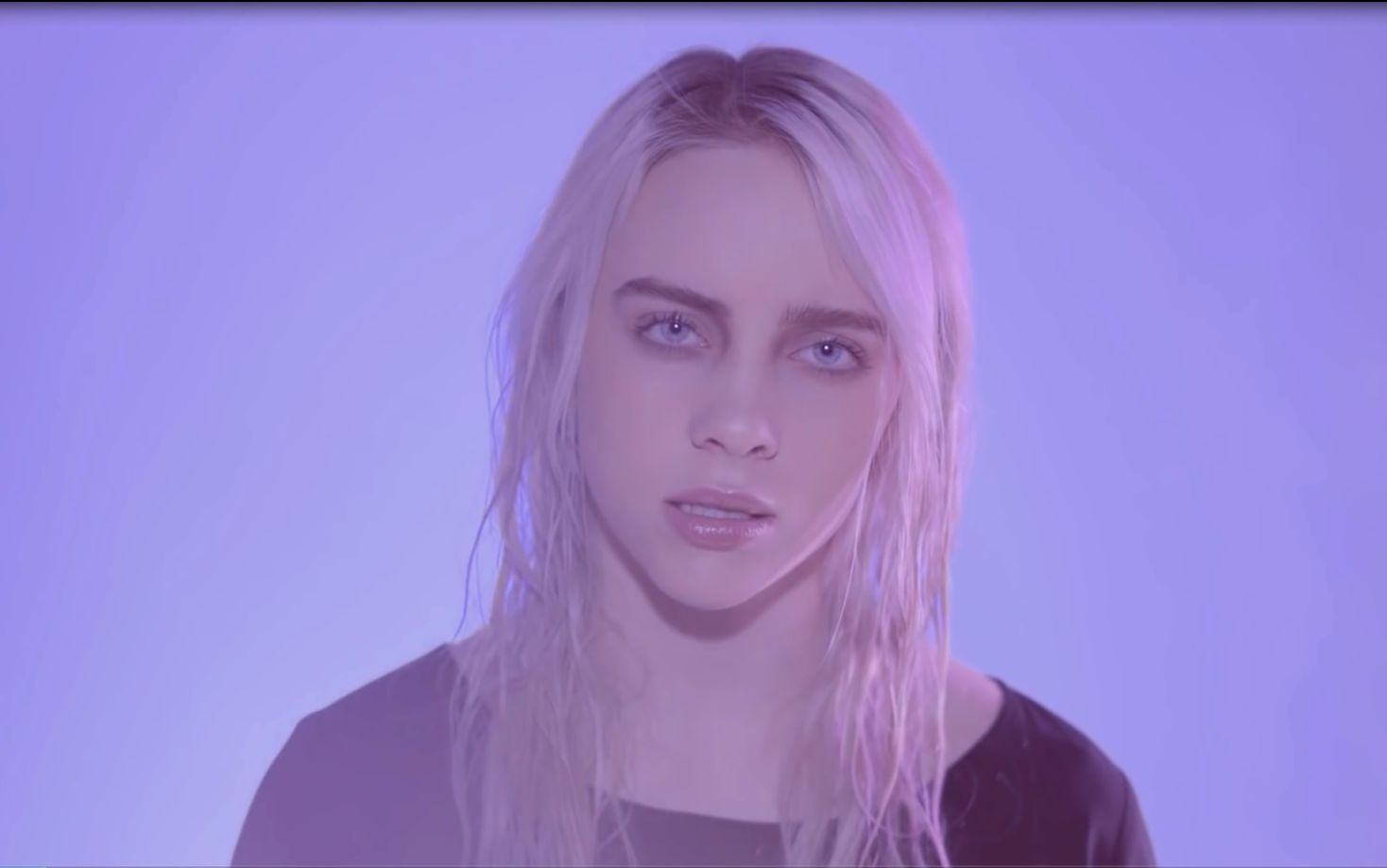 Billie Eilish Ocean Eyes Official Music Video 哔哩哔哩 Bilibili