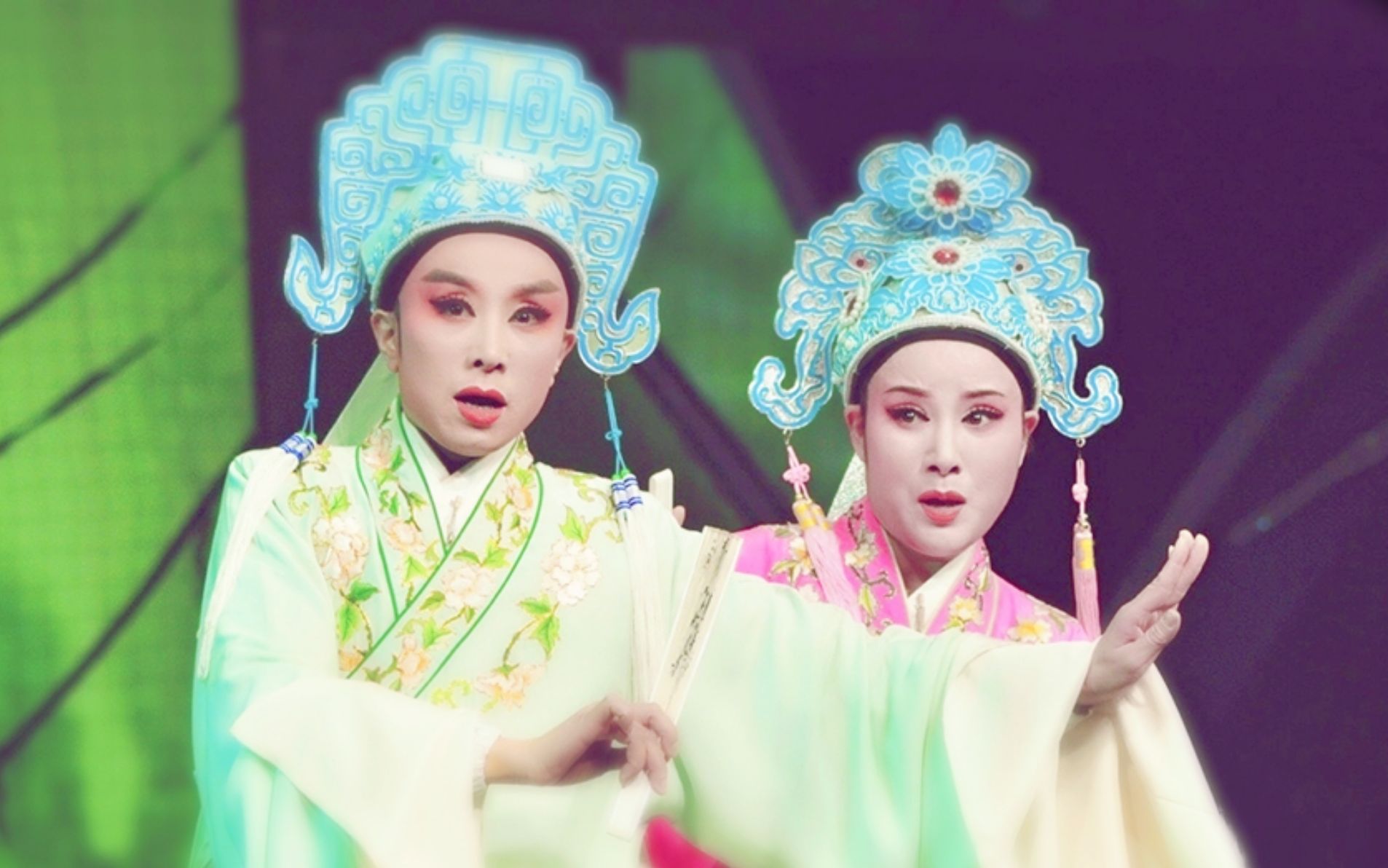 【戏曲混剪】梁祝·十八相送:撩汉技术哪家强,祝家庄上找英台~呆萌梁