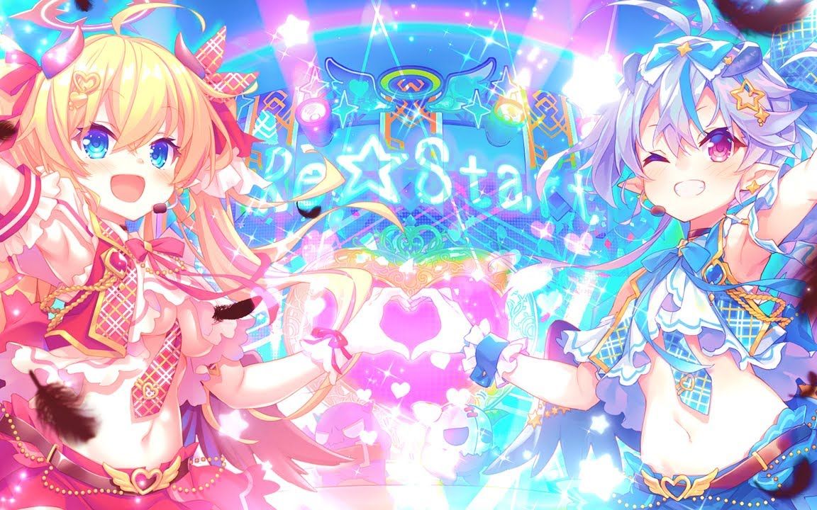 【天使链接】新单曲《Re☆Start》歌:ルシフェル&サタン