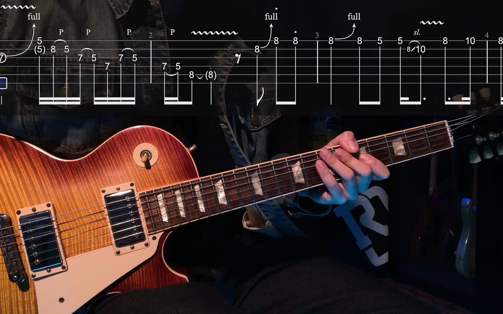 [附谱+伴奏]"Stairway to Heaven"页老师这段经典Solo,我必须完美复刻一下!Led Zeppelin/Jimmy Page