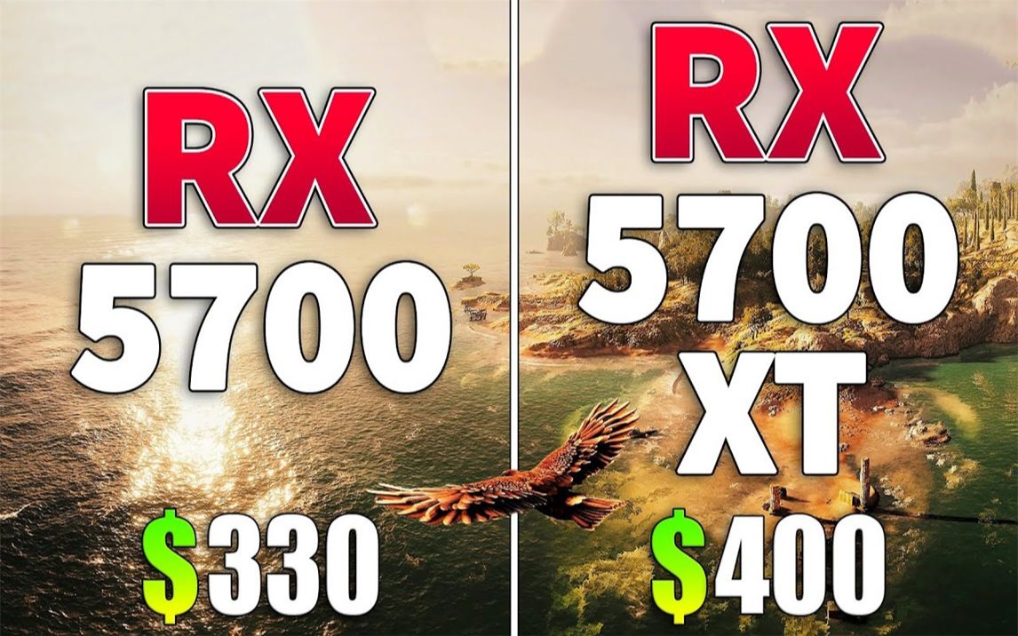 Rx 5700 Vs Rx 5700xt 显卡游戏性能测试对比（1440p分辨率，cpu为i9 9900k） 1080p 60帧视频哔哩哔哩
