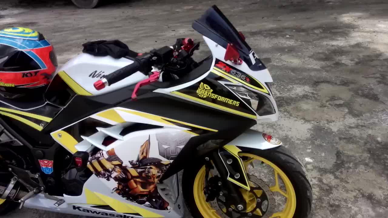 川崎小忍者ninja250ninja300忍者300暴改