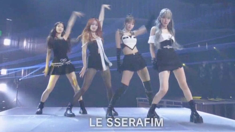 【宮脇咲良】231231 特别舞台 Yoasobi idol TV初披露 LE SSERAFIM | |红白'23