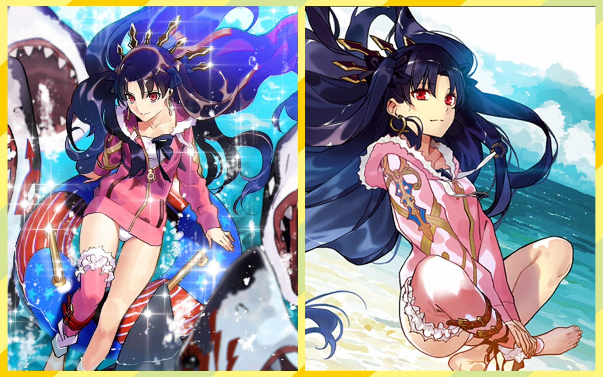 【晴子酱 的 fgo咨询】水着伊修塔尔泳装魔鬼筋肉凛语音