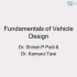 Fundamentals of Vehicle Design