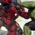国外大神自制CG短片，反浩克装甲钢铁侠大战绿巨人被撕