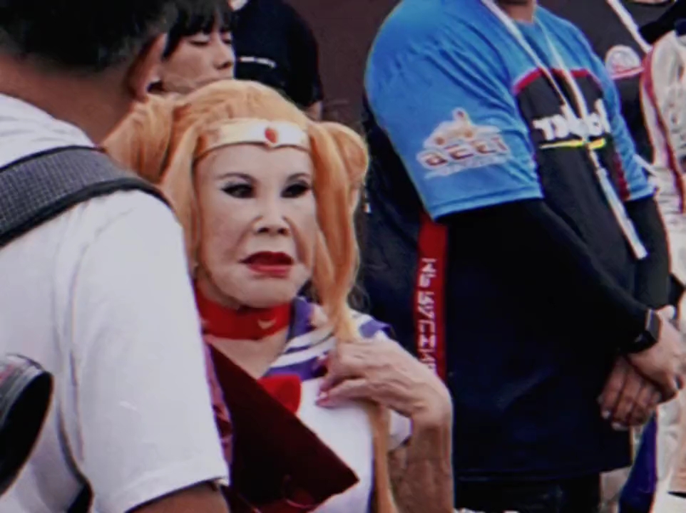 I saw you right away in the crowd.