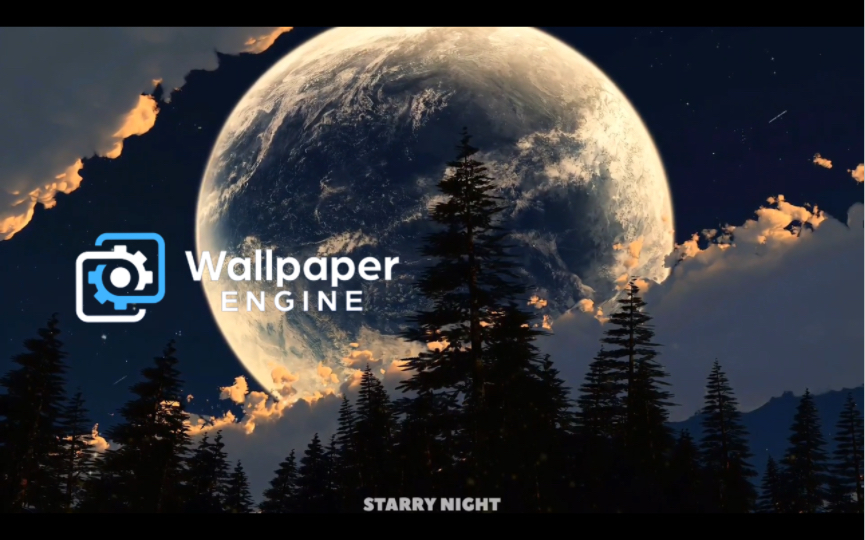 Wallpaper Engine “夜晚的星空”