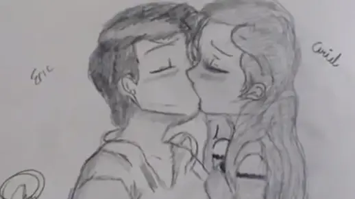 教你画动漫里那些超级甜的壁咚接吻动作！