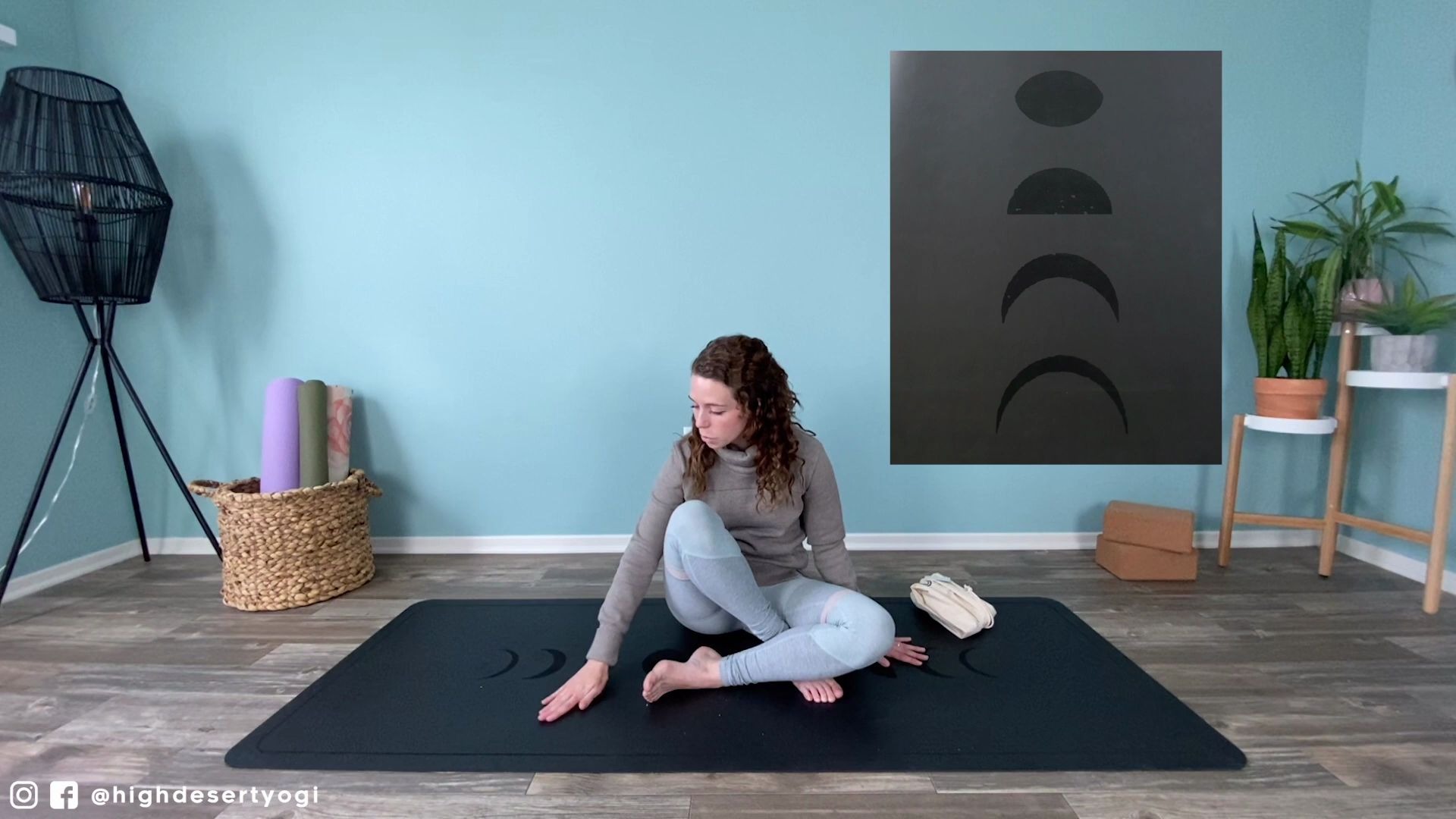 jessica olie yoga mat Kirkholm B&B, Dumfries & Galloway, Scotland