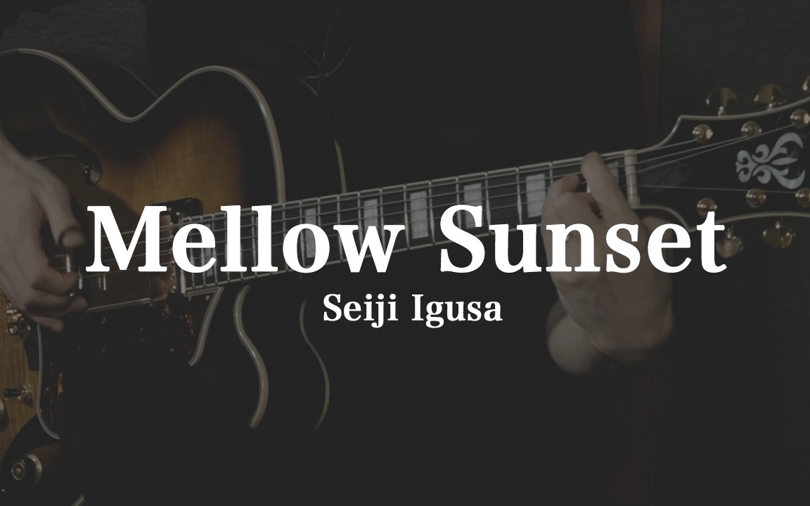 mellow sunset seiji igusa ibanez hollow bodies]_哔哩哔哩