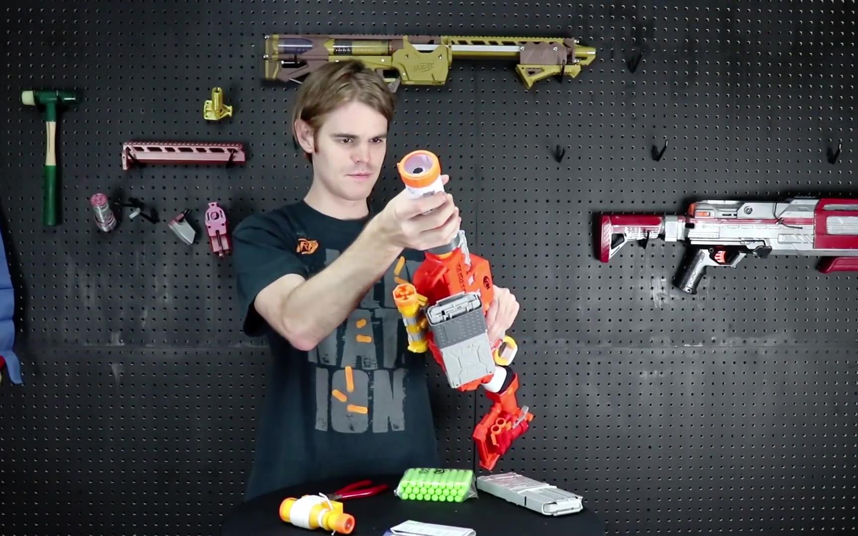 评测nerfzombiestrike僵尸系列scravenger新僵温模块僵温