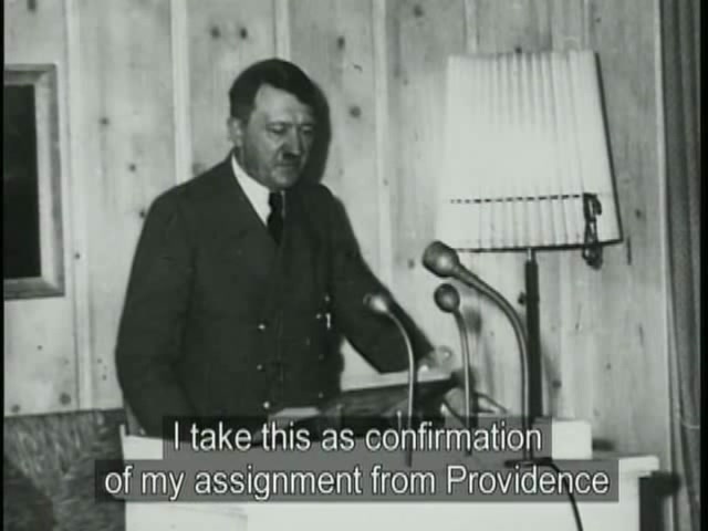 希特勒遭遇暗杀行动后的广播讲话 (英文字幕)