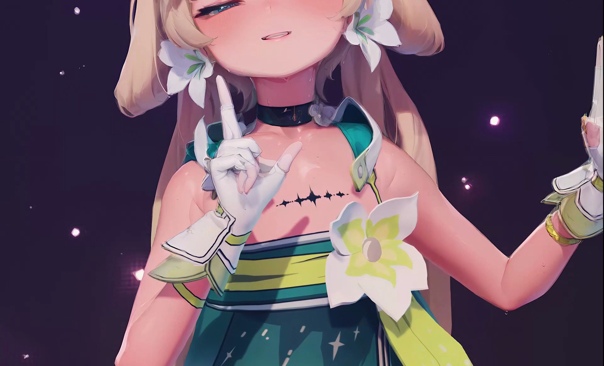 Verena must think she's cute.