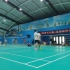 中国石油大学健身节羽毛球比赛    新能源学院vs地学院   男双