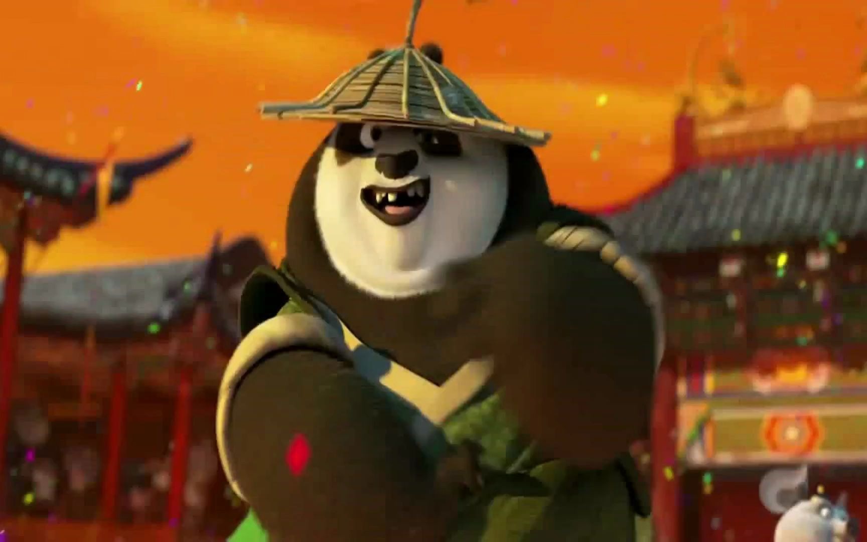功夫熊猫3：阿宝学会了气功，找师傅炫耀，师傅自己都还没学会！