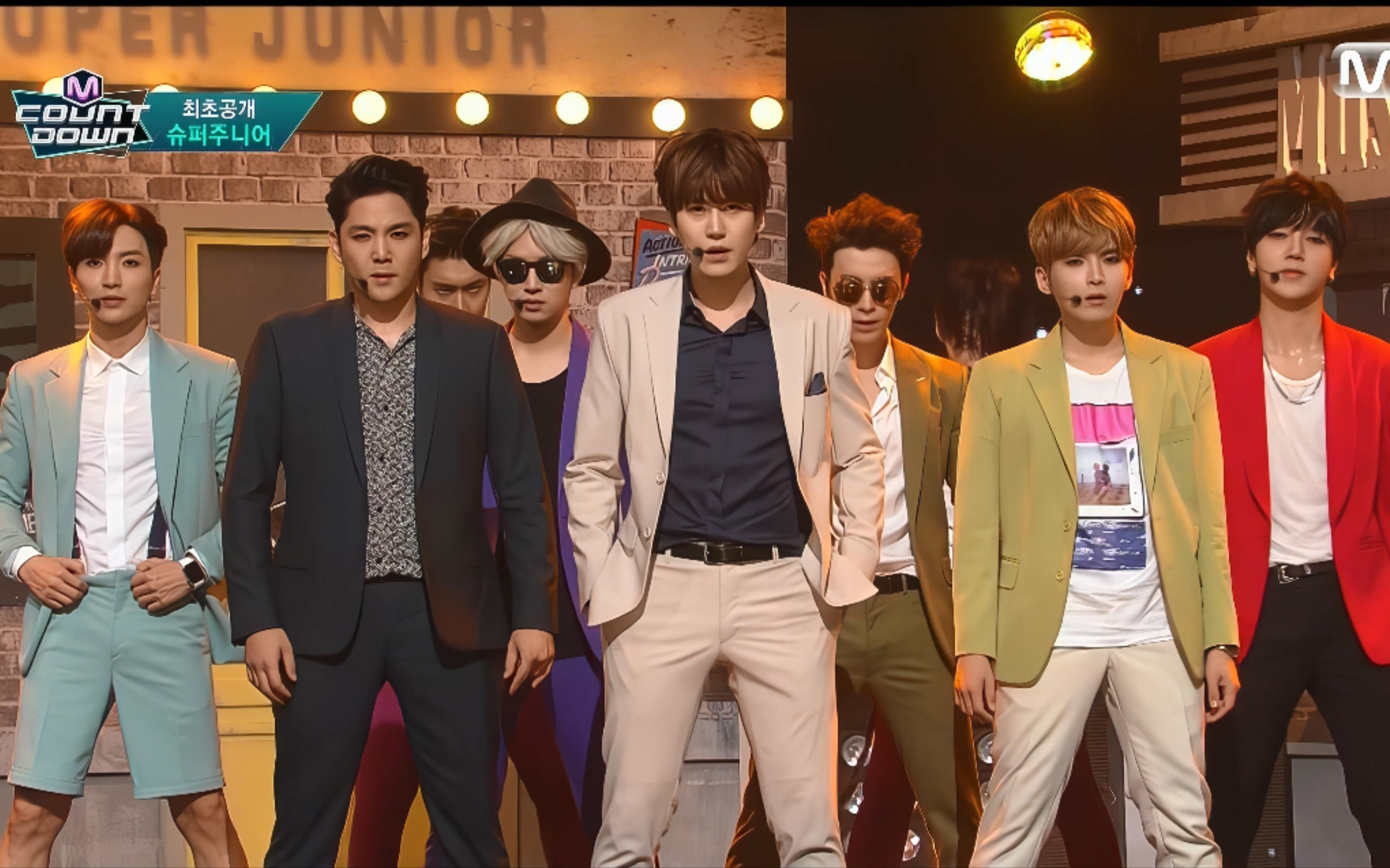 【4K 舞台】Super Junior《 Devil 》Mnet Japan 20150716