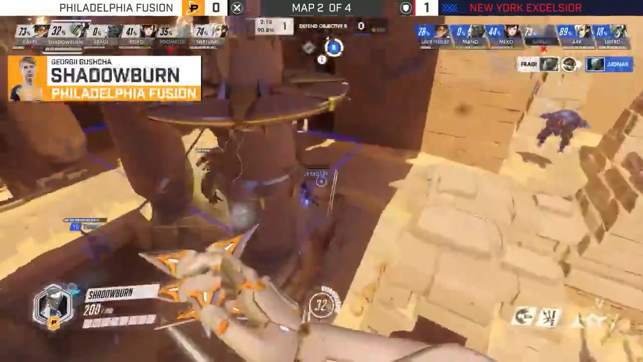 【守望先锋联赛】【fusion highlights】亮眼表现:180126对阵nyxl