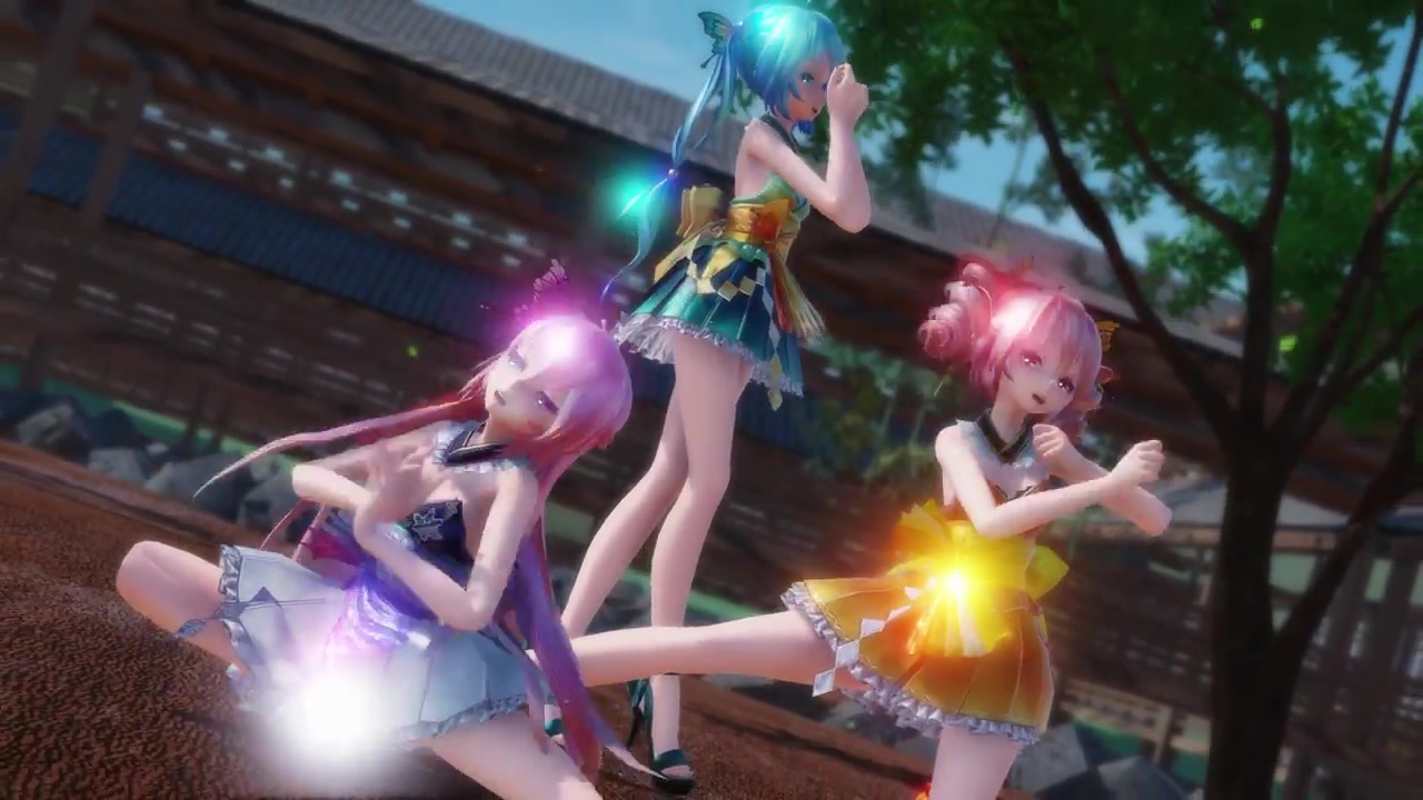 【mmd/三巨头】桃源恋歌
