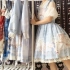 【自制lolita】有缝纫机以来做的lolita以及买布料的一些店铺（上篇）