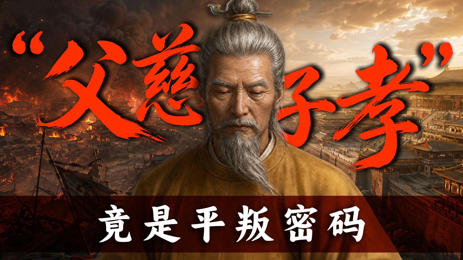 “父慈子孝”竟然是终结安史之乱的密码？