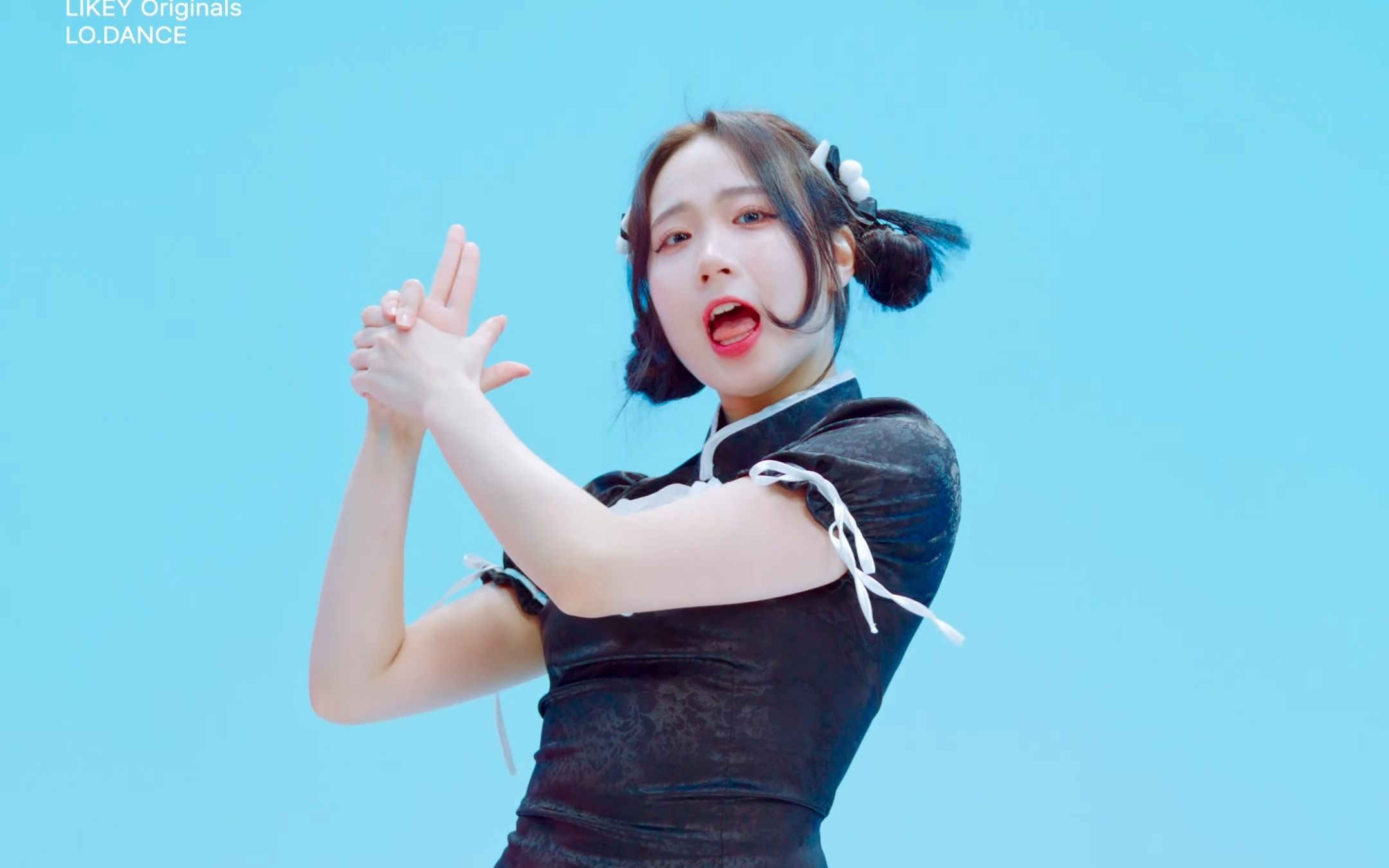 Jung In, House Dance, Black Cheongsam