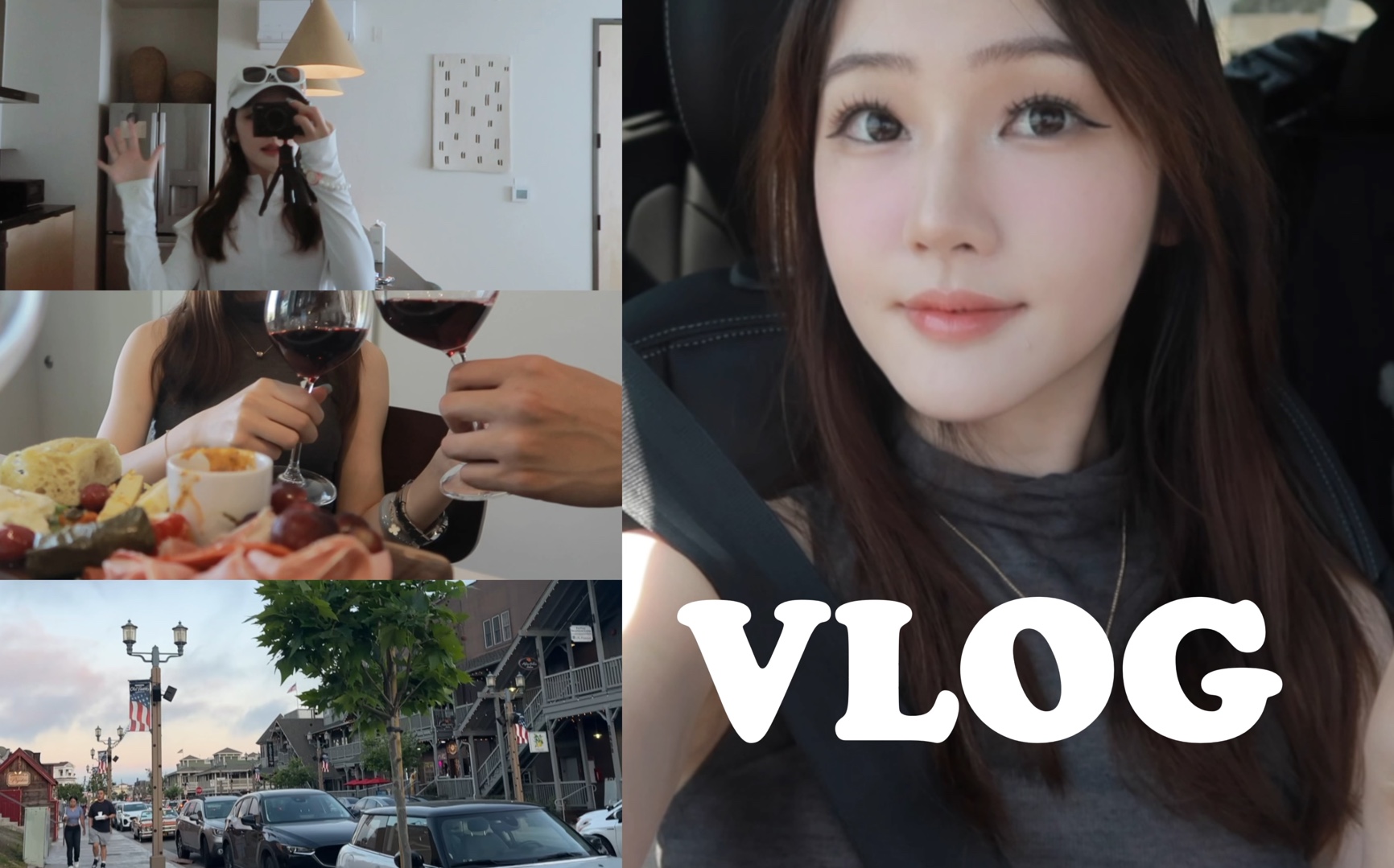 Vlog｜周末逃离城市计划｜road Trip To Temecula｜加州酒庄+棕榈泉-Zoey_ZYi-Zoey_ZYi-哔哩哔哩视频