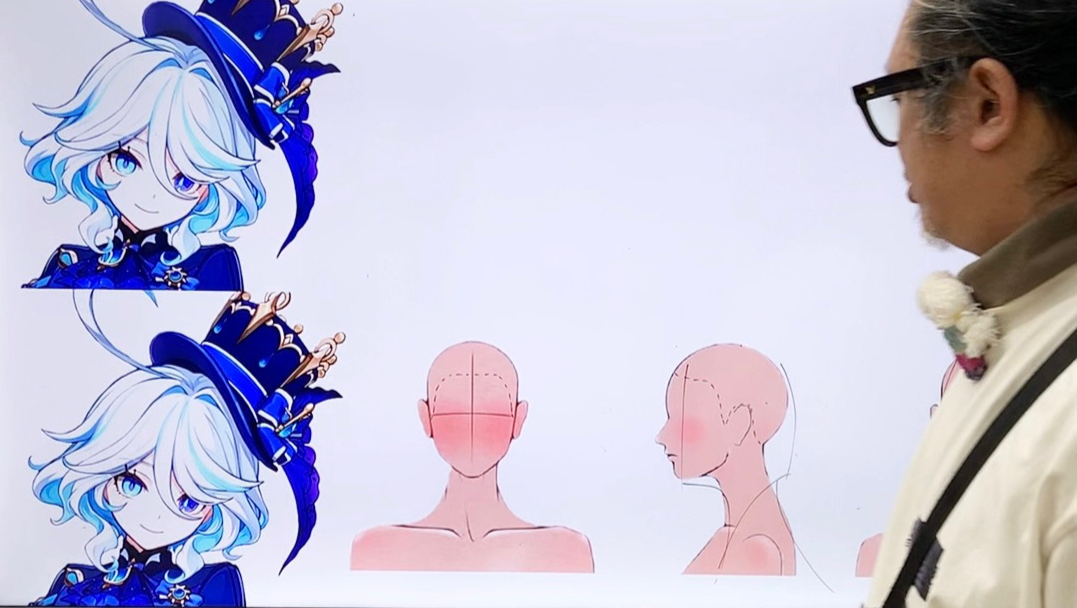 原神人物芙宁娜发型解构