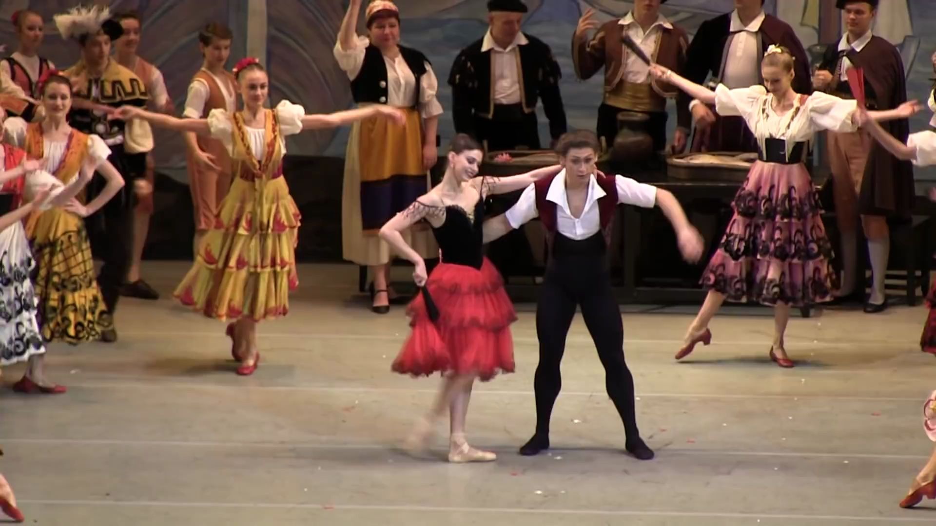 【芭蕾舞剧·堂吉诃德】（2013年版·完整高清全场）Don Quixote选段 伊万·瓦西里耶夫（饭拍版）